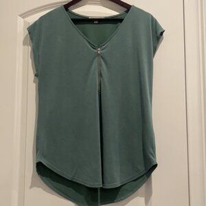 Elegant Green Women's Top